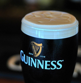 Guinness on St. Patrick's Day