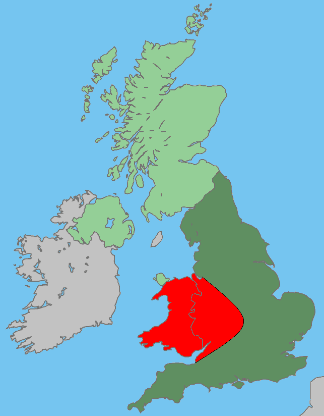 The West of England and Wales
