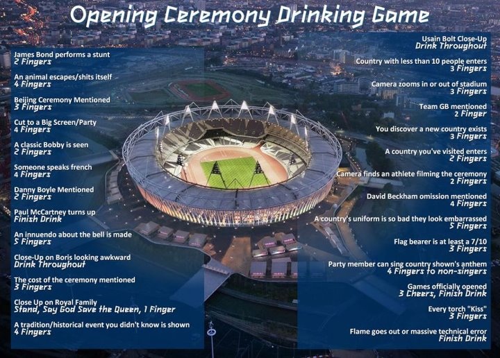 Olympics Drinking