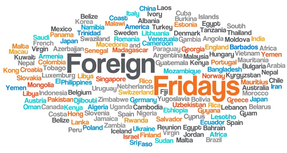 Foreign Fridays World Map